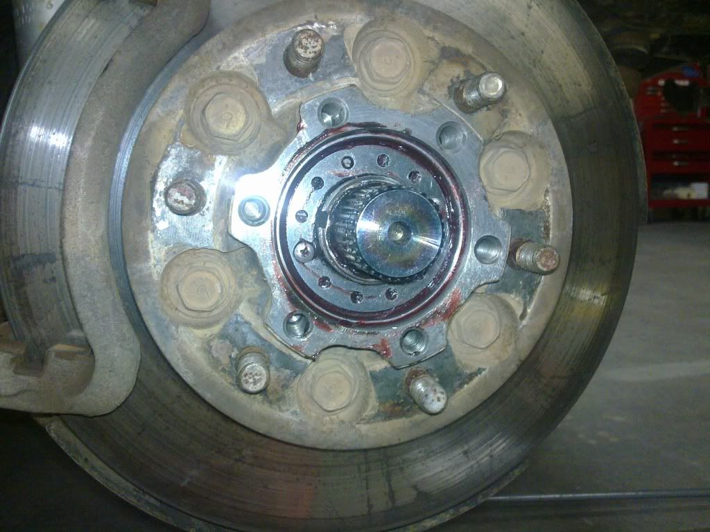 Replacing GU wheel bearings. Patrol 4x4 Nissan Patrol Forum